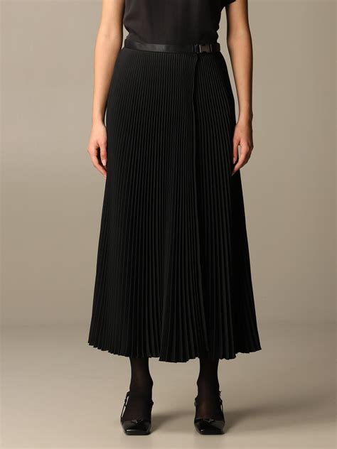 prada tail skirt|Prada pleated skirt.